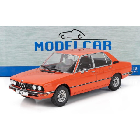 MCG BMW 5-SERIES (E12) 1973 - ORANGE 1/18