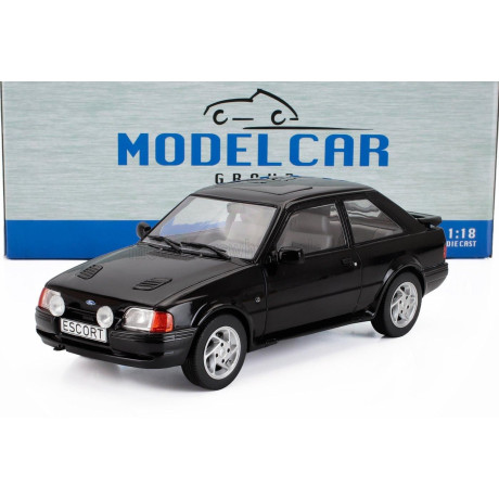 MCG FORD ENGLAND ESCORT MK IV RS TURBO 1990 - BLACK 1/18