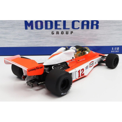 MCG McLAREN F1  M23 FORD COSWORTH TEAM MARLBORO McLAREN N 12 3rd NURBURGRING GP 1976 JOCHEN MASS - RED WHITE 1/18