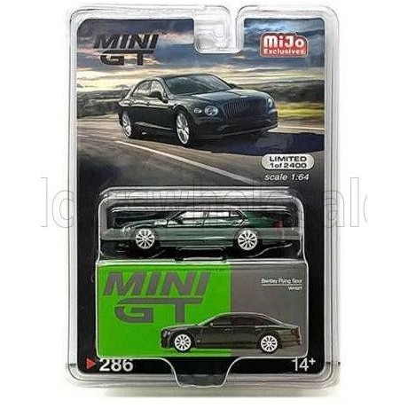 MINI GT BENTLEY FLYING SPUR LHD 2021 - GREEN MET 1/64