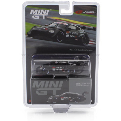 MINI GT NISSAN Z NISMO N 230 PRESENTATION GT500 SUPER GT 2021 - BLACK 1/64