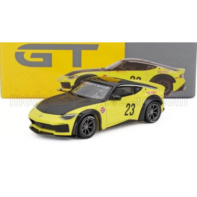 MINI GT NISSAN Z LB NATION WORKS N 23 COUPE 2024 - YELLOW BLACK 1/64