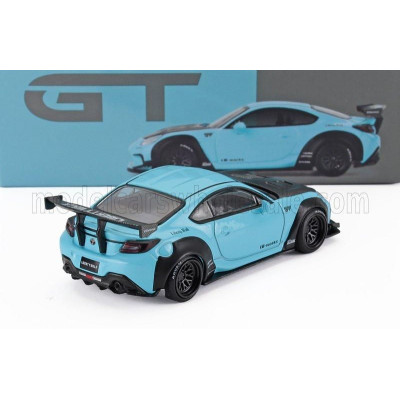 MINI GT TOYOTA GR86 LB WORKS LHD 2024 - LIGHT BLU BLACK 1/64