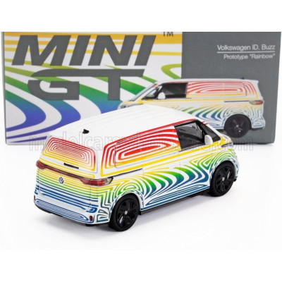 MINI GT VOLKSWAGEN ID.BUZZ VAN PROTOTYPE RAINBOW 2023 - VARIOUS 1/64