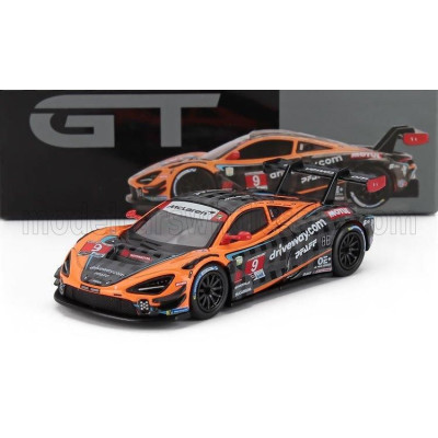 MINI GT McLAREN 720S GT3 EVO 4.0L TURBO V8 TEAM PFAFF MOTORSPORT N 9 IMSA 24h DAYTONA 2024 JAMES HINCHCLIFFE - OLIVER JARVIS - M