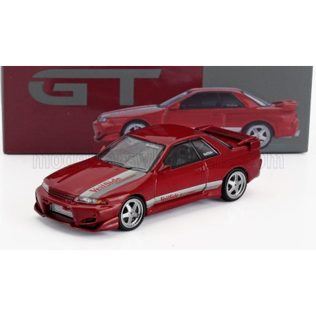 MINI GT NISSAN SKYLINE GT-R (R32) VEILSIDE COMBAT RHD 1993 - RED 1/64