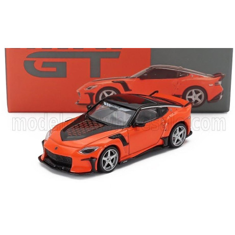 MINI GT NISSAN Z FFZ400 VEILSIDE COUPE 2024 - ORANGE BLACK 1/64