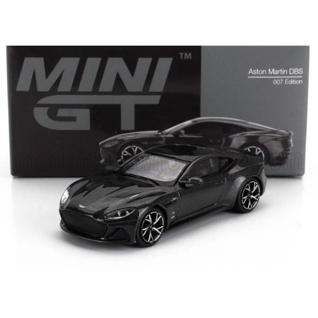 MINI GT ASTON MARTIN DBS COUPE LHD 2021 - 007 EDITION - GREY 1/64