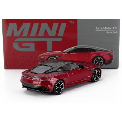 MINI GT ASTON MARTIN DBS LHD 2023 - HYPER RED 1/64