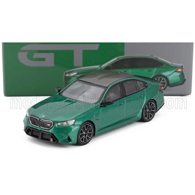 MINI GT BMW 5-SERIES M5 (G90) ISLE OF MAN 2024 - GREEN MET 1/64