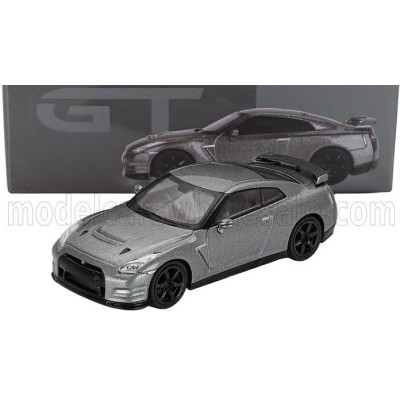 MINI GT NISSAN GTR R-35 CRS VERSION 2013 - DARK GREY MET 1/64