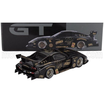MINI GT MAZDA RX-7 (FD3S) N 00 LB SUPER SILHOUETTE FD-NILES 2024 - BLACK GOLD 1/64
