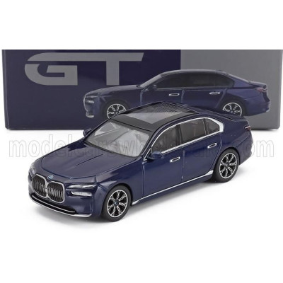 MINI GT BMW 7-SERIES i7 xDRIVE60 LHD 2023 - BLUE 1/64