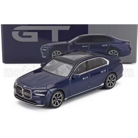 MINI GT BMW 7-SERIES i7 xDRIVE60 LHD 2023 - BLUE 1/64