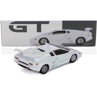 MINI GT LAMBORGHINI COUNTACH LHD 1989 - WHITE 1/64
