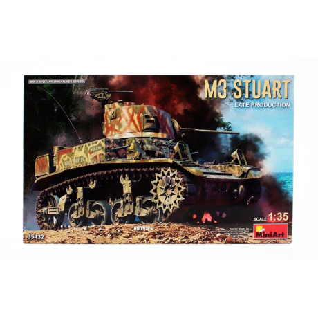 MINIART TANK M3 STUART MILITARY 1945 1/35