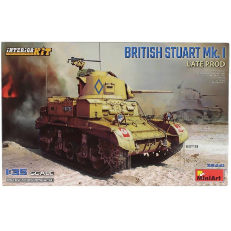 MINIART TANK M3 BRITISH STUART MKIMILITARY 1945 1/35