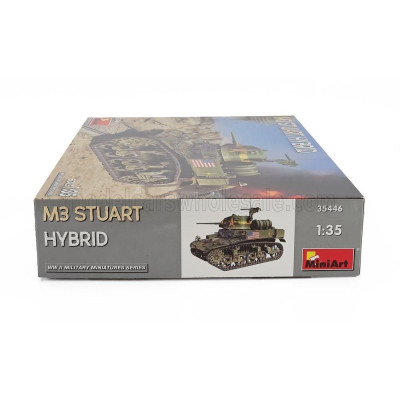 MINIART TANK M3 STUART HYBRID MILITARY 1945 1/35