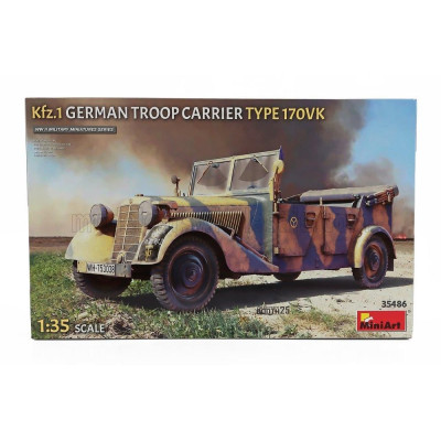 MINIART MERCEDES BENZ 170VK GERMAN MILITARY TROOP CARRIER 1936 1/35