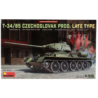 MINIART TANK T-35/85 CZECHOSLOVAK PROD. LATE TYPE 1940 1/35