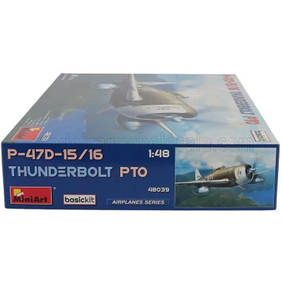 MINIART DRAGON WINGS P-47D-15/16 THUNDERBOLT AIRPLANE MILITARY 1942 1/48