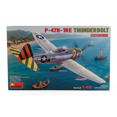 MINIART DRAGON WINGS P-47N-1RE THUNDERBOLT AIRPLANE MILITARY 1942 1/48