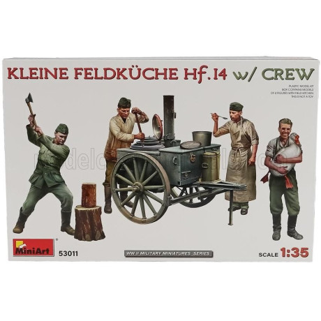MINIART FIGURES CREW MILITARY KLEINE FELDKUCHE HF.14 1945 1/35