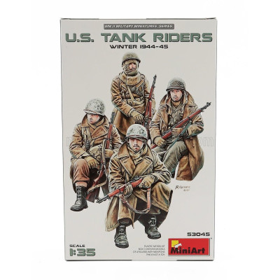MINIART FIGURES USA TANK RIDERS MILITARY FIGURES 1/35
