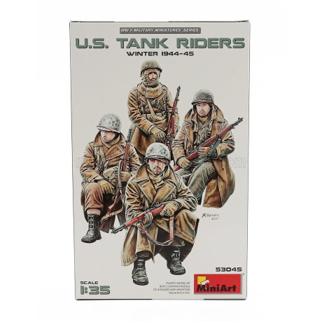 MINIART FIGURES USA TANK RIDERS MILITARY FIGURES 1/35