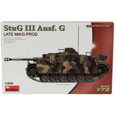 MINIART TANK STUG III AUSF.G MILITARY 1943 1/72