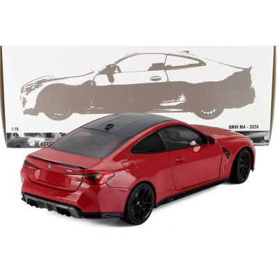 MINICHAMPS BMW 4-SERIES M4 (G82) 2024 - RED 1/18