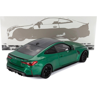 MINICHAMPS BMW 4-SERIES M4 (G82) 2024 - GREEN MET 1/18