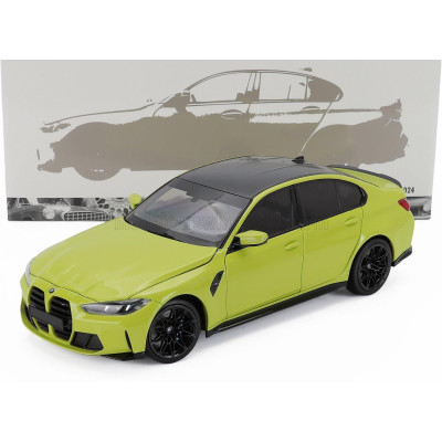 MINICHAMPS BMW 3-SERIES M3 (G80) 2024 - YELLOW 1/18
