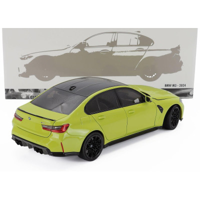MINICHAMPS BMW 3-SERIES M3 (G80) 2024 - YELLOW 1/18