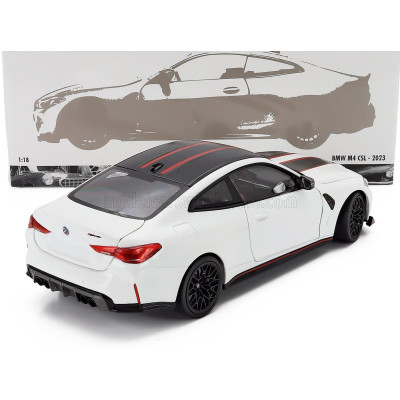 MINICHAMPS BMW 4-SERIES M4 CSL (G82) 2023 - WHITE 1/18