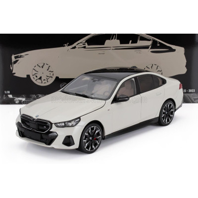 MINICHAMPS BMW 5-SERIES i5 (G60) 2023 - WHITE MET 1/18