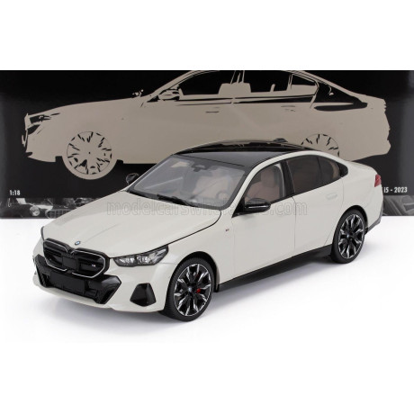 MINICHAMPS BMW 5-SERIES i5 (G60) 2023 - WHITE MET 1/18