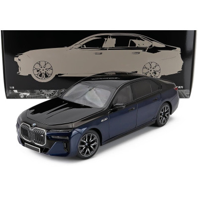 MINICHAMPS BMW 7-SERIES i7 M70 2024 - BLACK 1/18