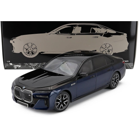 MINICHAMPS BMW 7-SERIES i7 M70 2024 - BLACK 1/18