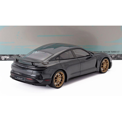 MINICHAMPS PORSCHE TAYCAN TURBO GT 2024 - GREY 1/18