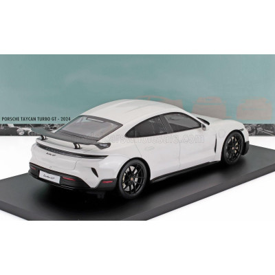 MINICHAMPS PORSCHE TAYCAN TURBO GT 2024 - WHITE 1/18