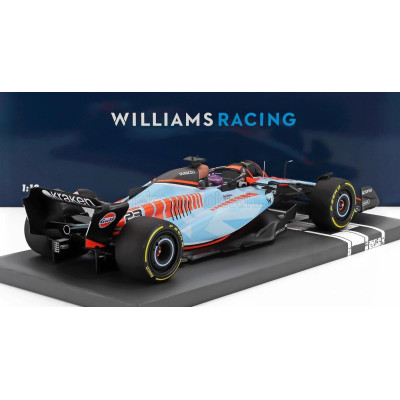 MINICHAMPS WILLIAMS F1  FW45 TEAM WILLIAMS RACING GULF N 23 SINGAPORE GP 2023 ALEXANDER ALBON - LIGHT BLUE 1/18