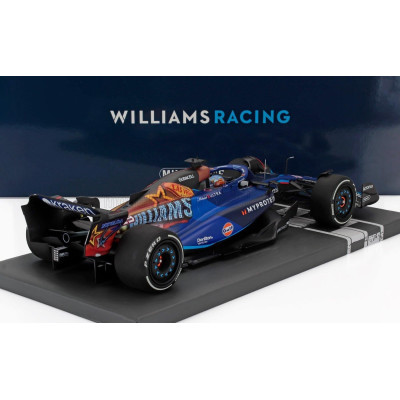 MINICHAMPS WILLIAMS F1  FW45 TEAM WILLIAMS RACING GULF N 23 LAS VEGAS USA GP 2023 ALEXANDER ALBON - BLUE BLACK GOLD 1/18
