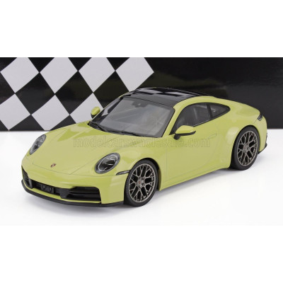 MINICHAMPS PORSCHE 911 992-2 CARRERA COUPE 2024 - YELLOW MET 1/18