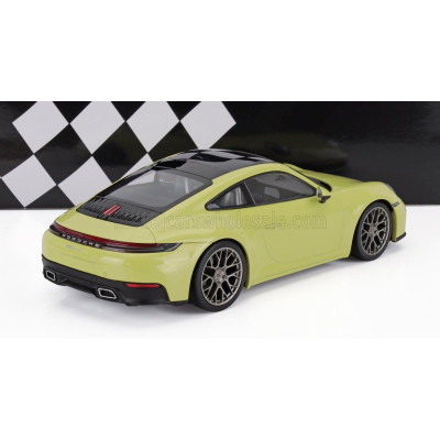 MINICHAMPS PORSCHE 911 992-2 CARRERA COUPE 2024 - YELLOW MET 1/18