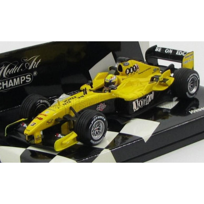 MINICHAMPS JORDAN F1  FORD EJ14 N 19 RACE VERSION 2004 G.PANTANO - YELLOW BLACK 1/43