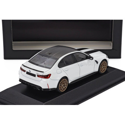 MINICHAMPS BMW 3-SERIES M3 CS (G80) 2023 - MATT WHITE 1/43