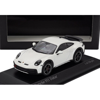 MINICHAMPS PORSCHE 911 992 DAKAR COUPE 2023 - WHITE 1/43