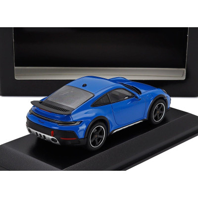 MINICHAMPS PORSCHE 911 992 DAKAR COUPE 2023 - BLUE 1/43