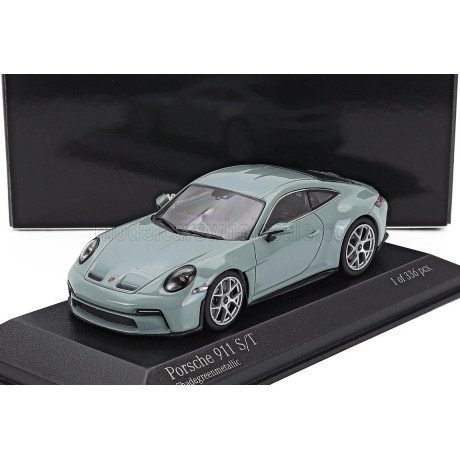 MINICHAMPS PORSCHE 911 992 S/T COUPE 2023 - GREEN MET 1/43
